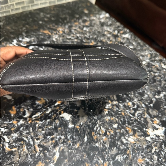 COACH SoHo Black Leather Shoulder Bag - Picture 4 of 8